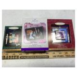 BARBIE LUNCHBOX, DOLL CASE & STAMP (ORNAMENTS) BARBIE LUNCHBOX, DOLL CASE & STAMP (ORNAMENTS)