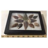 (12) ARROWHEADS IN FRAME (12) ARROWHEADS IN FRAME