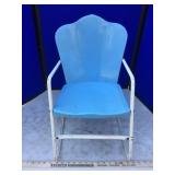 2-FISHER PRICE CHAIR & METAL ROCKING CHAIR 2-FISHER PRICE CHAIR & METAL ROCKING CHAIR