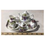 CROWNFORD BRAND BONE CHINA TEA SET CROWNFORD BRAND BONE CHINA TEA SET