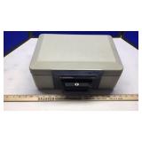 2-SENTRY 1100 SAFE WITH KEY & LOCK BOX W/KEY