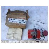 1950 AM RADIO W/ORGINAL BOX & INSTRUCTIONS 1950 AM RADIO W/ORGINAL BOX & INSTRUCTIONS