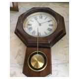 WALL CLOCK & VARIOUS COPPER POTS WALL CLOCK & VARIOUS COPPER POTS