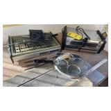 TOASTER OVEN, ELECTRIC GRILL & OTHER ITEMS