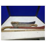 (3) SPANISH MADE MACHETES (ATG) (3) SPANISH MADE MACHETES (ATG)