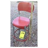 RETRO STOOL W/BACK REST RETRO STOOL W/BACK REST