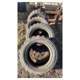 (4) SKIDSTEER TIRES SIZE 10-16.5 (4) SKIDSTEER TIRES SIZE 10-16.5
