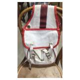 CANVAS SADDLE BAGS & MEDIUM HORSE BLANKET CANVAS SADDLE BAGS & MEDIUM HORSE BLANKET