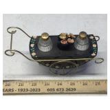 S&P SHAKER TEA CART S&P SHAKER TEA CART