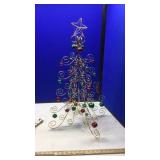 METAL CHRISTMAS TREE & SLEIGH METAL CHRISTMAS TREE & SLEIGH