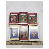 (6) THE GIFT BEARS (HALLMARK ORNAMENTS) (6) THE GIFT BEARS (HALLMARK ORNAMENTS)