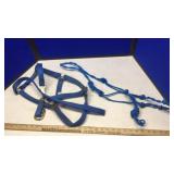 ASSORTED HALTERS, HOBBLES & QUIRT ASSORTED HALTERS, HOBBLES & QUIRT
