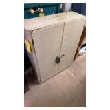 WOOD KITCHEN CABINET 13"D X  34"W X  44" T