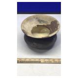 CAST IRON/PORCELAIN SPITOON CAST IRON/PORCELAIN SPITOON