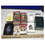 HALLMARK, ENSCO & THOMAS KINCAID ORNAMENTS (ATG) HALLMARK, ENSCO & THOMAS KINCAID ORNAMENTS (ATG)