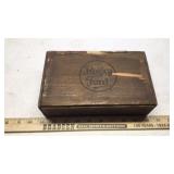 ROCKY FORD CIGAR BOX, BAYONET SHEATH, FILES
