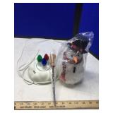 (2) AVON LIGHTED SNOWMEN (2) AVON LIGHTED SNOWMEN