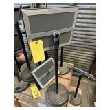 Adjustable sign & stands