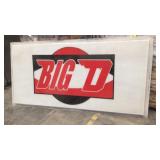 (4) SMALLER TO LARGE BIG-D BRAND PLASTIC SIGNS