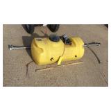 CYCLE COUNTRY 25 GAL. TANK & SPRAY BOOM