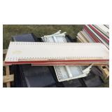 ASSORTED METAL SHELVING PARTS