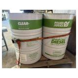 2 1/4 Barrels of clear Diesel fuel & tank cleaner