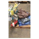 TARPS, METAL DISPLAY STAND & MINI DOOR TROLLEYS