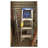 LOAD LOCKS AND 3 FOOT LADDER