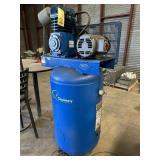 Quincey upright air compressor