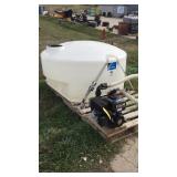 350 GAL. TANK W/ PACER GAS PUMP & HITCH BOOM