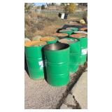 (27) EMPTY 55gal. USED METAL DRUMS