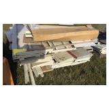 (3) PALLETS OF ASSORTED METAL SHELVING