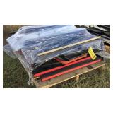 (2) PALLETS OF ASSORTED METAL SHELVING