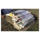 (2) PALLETS OF ASSORTED METAL SHELVING