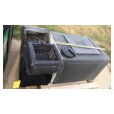 CONCRETE TRASH CAN W/ LINER