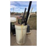 ASSORTED METAL SHELF UPRIGHTS