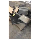 Assorted commercial parking lot lights