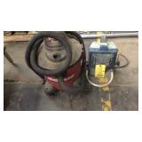 SHOPVAC AND SHOP LIGHT