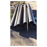 (8) STEEL PIPE SEGMENTS (6in.DIAx7ft.L)
