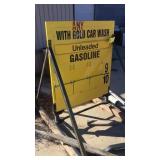 STREET-SIDE FUEL PRICE DISPLAY BOARD