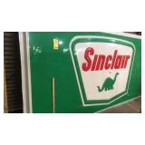 VERY LARGE SINCLAIR FILLING STATION SIGN (PLASTIC)
