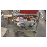 ROLLING CART, TRAILER LIGHTS & FLAGS