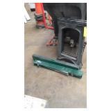 (2) SETS OF SAW HORSES (PLASTIC & METAL)