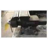 WORK BENCH W/ATTACHED MASTER-FORGE BRAND VICE