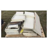 ASSORTED METAL SHELVING PARTS