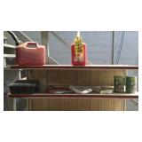 GAS CANS, SEALS, ASSORTED PIPING COUPLINGS & MORE