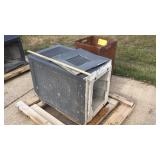 CONCRETE TRASH CAN & LINER