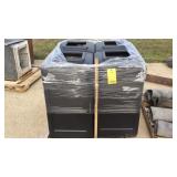 (4) COMMERICAL PLASTIC TRASH CANS
