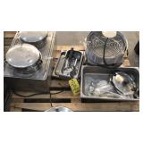 Pizza plastic sealer, Warmers, pans and ladles