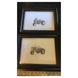 (6) TRACTOR SKETCHES & FOOTPRINTS